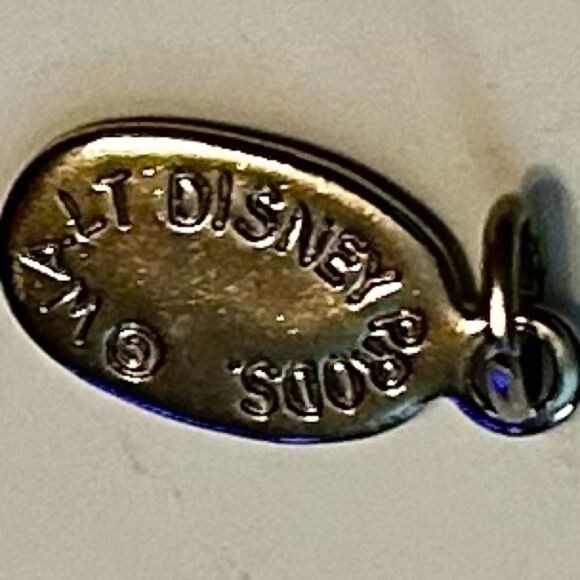 Vintage Silver Tone Disney Character Figurine Kids’ Charm Bracelet - Picture 5 of 5